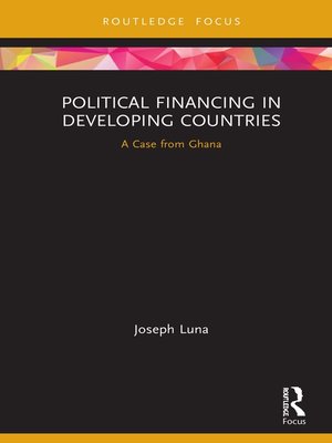 cover image of Political Financing in Developing Countries